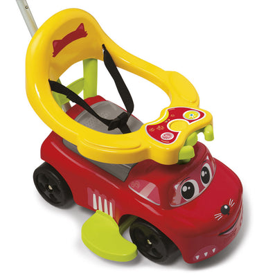 Smoby ride-on auto rood