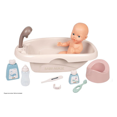 Smoby Baby Nurse Bath con accesorios, 8dlg.
