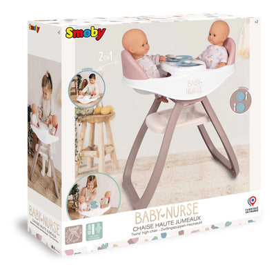 Smoby - Baby Nurse Baby sedia per 2 bambole