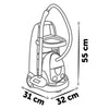 Smoby Cleaning Trolley con aspirapolvere 8dlg.