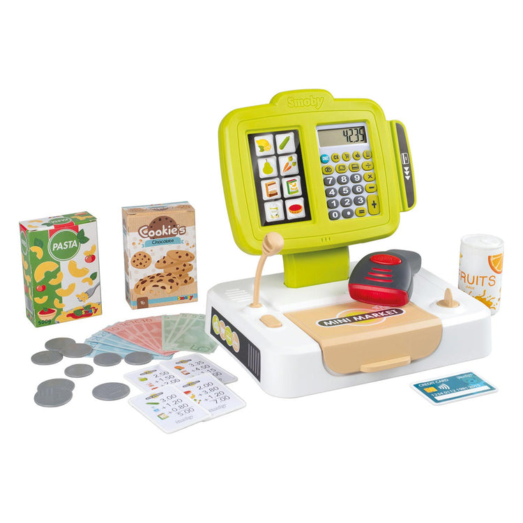 Smoby kassa con accessori 30dlg.