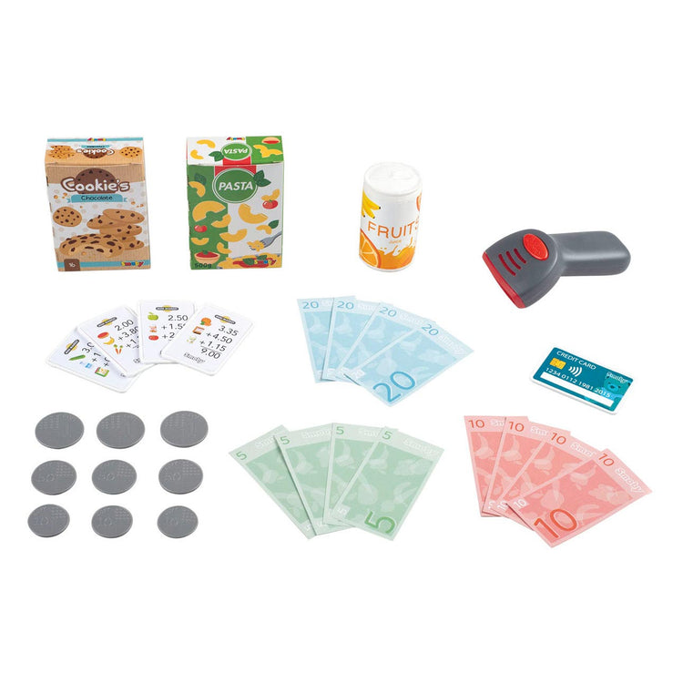 Smoby kassa con accessori, 30dlg.
