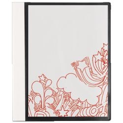 Mostra album office depot pp a4 25 x 31 mm nero 10 buste con inserto etichetta sul dorso della manica