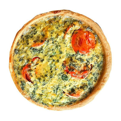 Quiche agli spinaci al pomodoro 11 cm. 150gr. a24