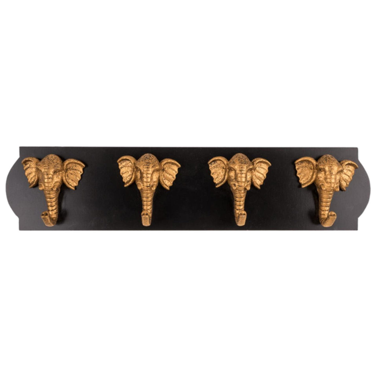 Ootb appendiabiti in legno elefante ca. 48x11x5,5 cm