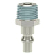 Lüdecke ludecke plug-in nipple 1 4 male thread dn5.5