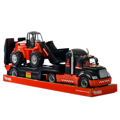 Mammoet Toys Cavallino Mammoet Torpedo Camión con excavadora