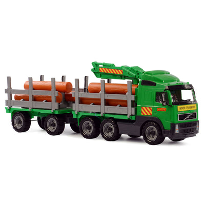 Cavallino volvo houttransport vrachtwagen met aanhanger