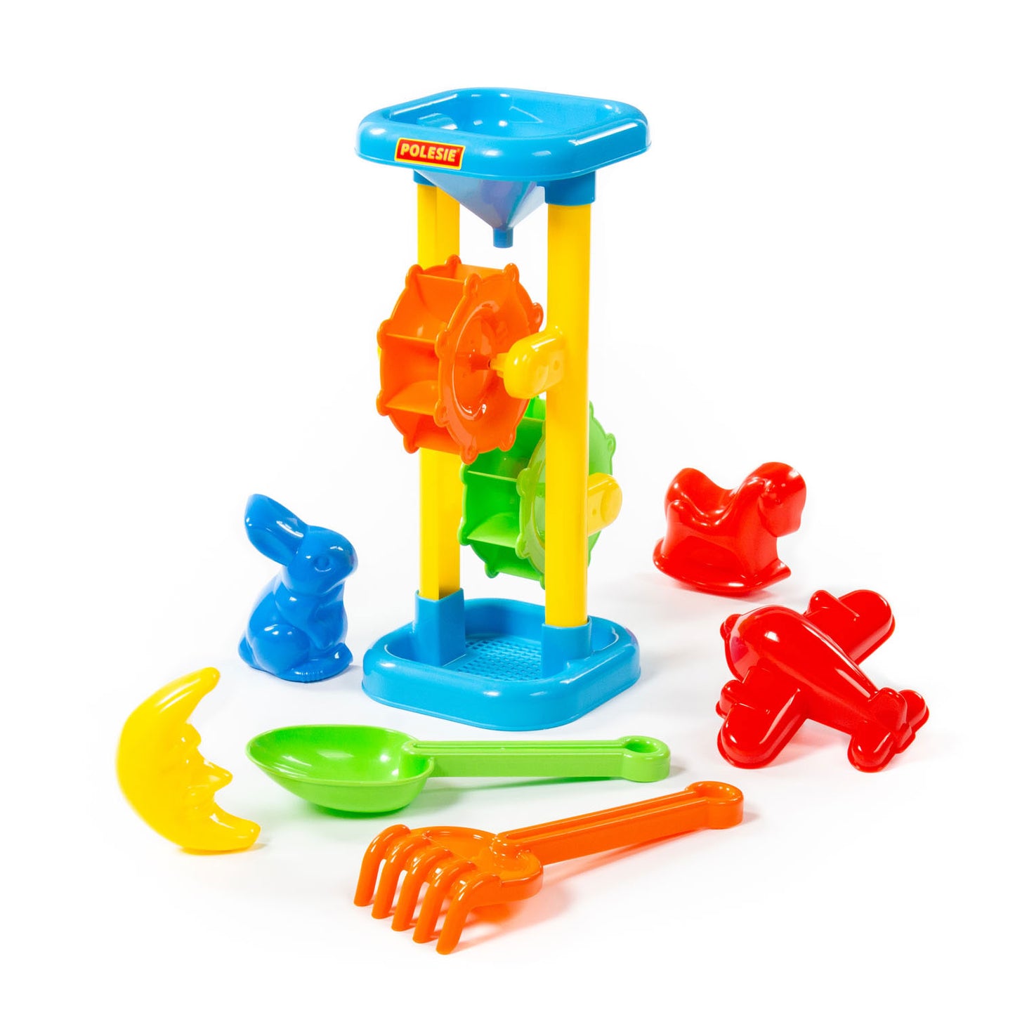 Cavallino Toys Cavallino Set da spiaggia con mulino ad acqua di sabbia