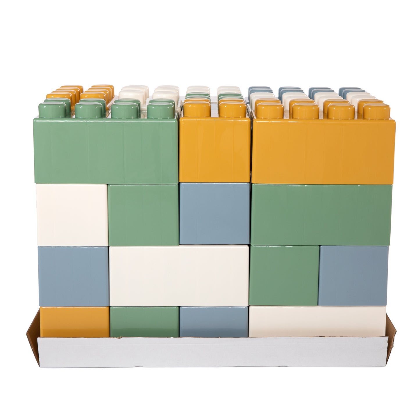 Cavallino Toys Building Blocks XXL Pastel Colores, 45dlg.