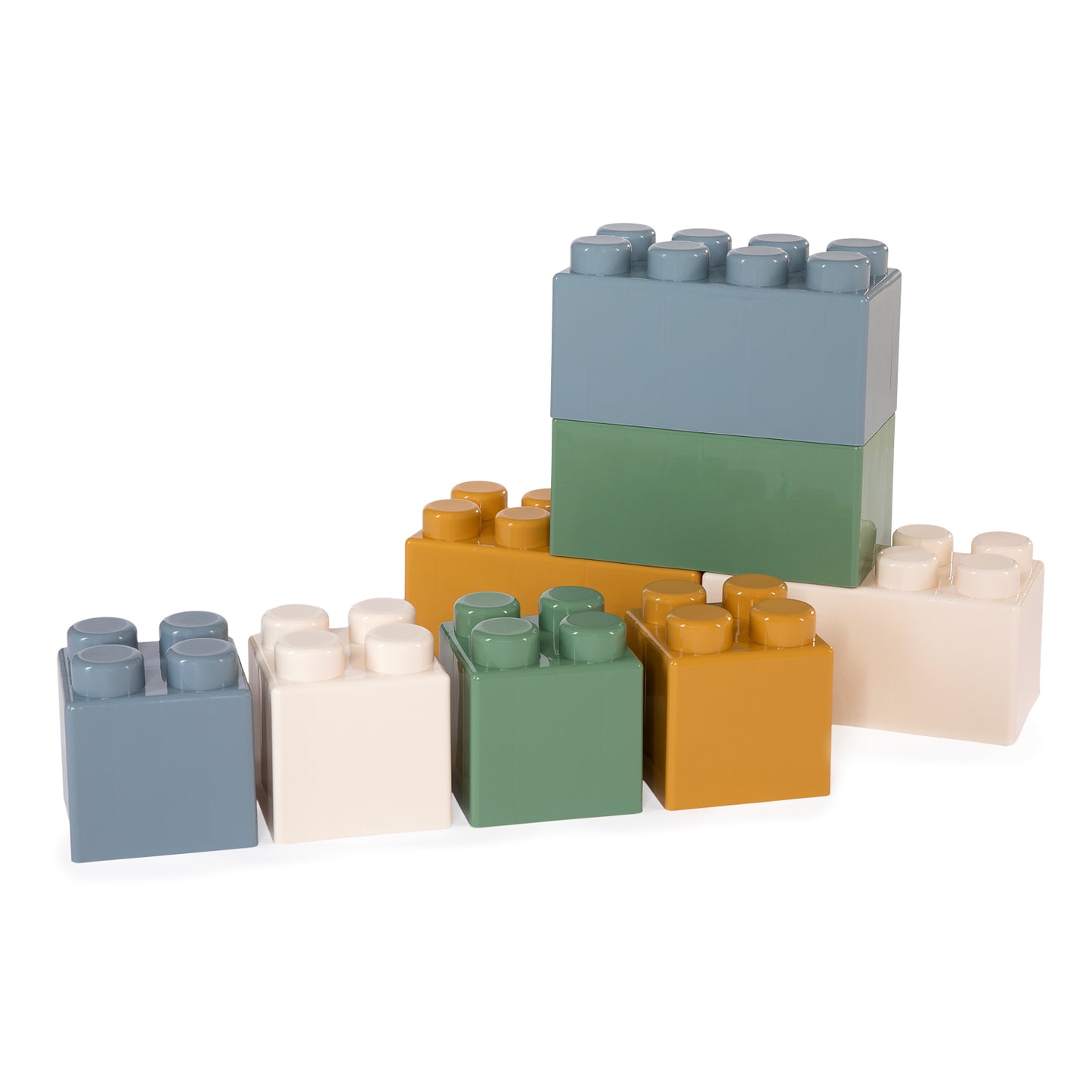 Cavallino Toys Building Blocks XXL Pastel Colores, 45dlg.