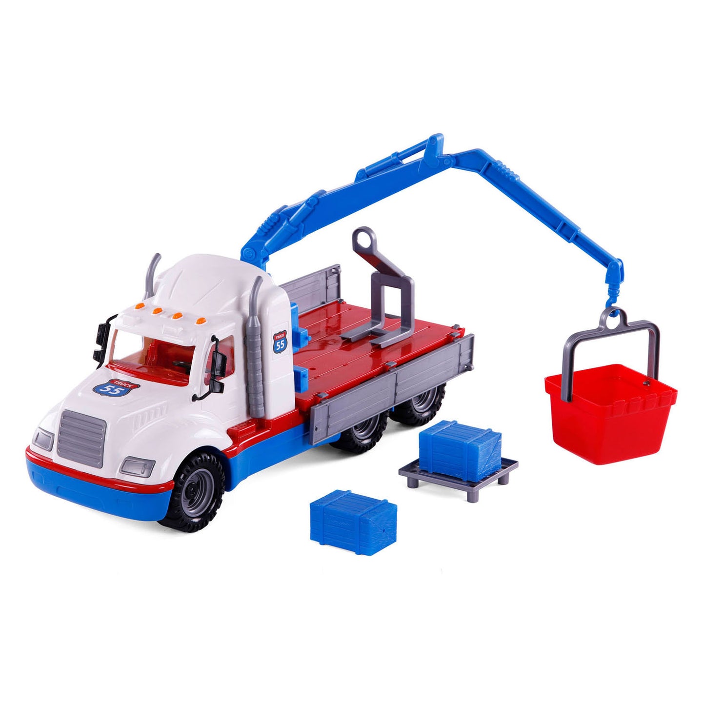 Cavallino Toys Cavallino Torpedo Crane Truck, Scala 1:16