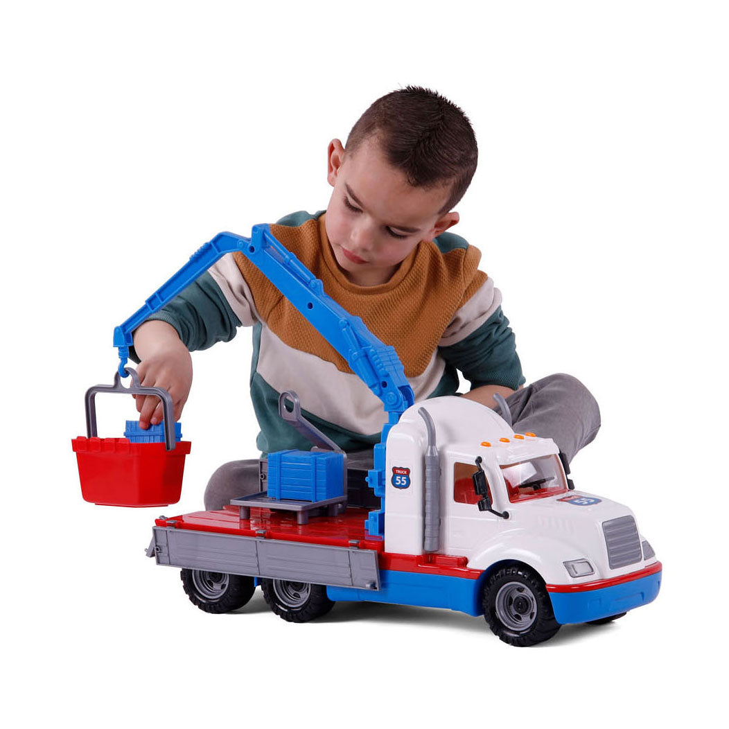 Cavallino Toys Cavallino Torpedo Crane Truck, Scala 1:16