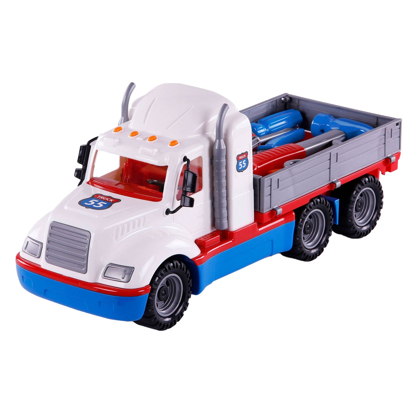Cavallino torpedo vrachtwagen met 7 gereedschappen, schaal 1:16