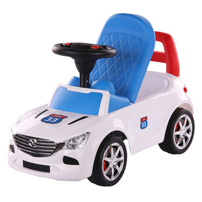 Giocattoli cavallino Cavallino Auto da passeggio alla moda di Cavallino Bianco