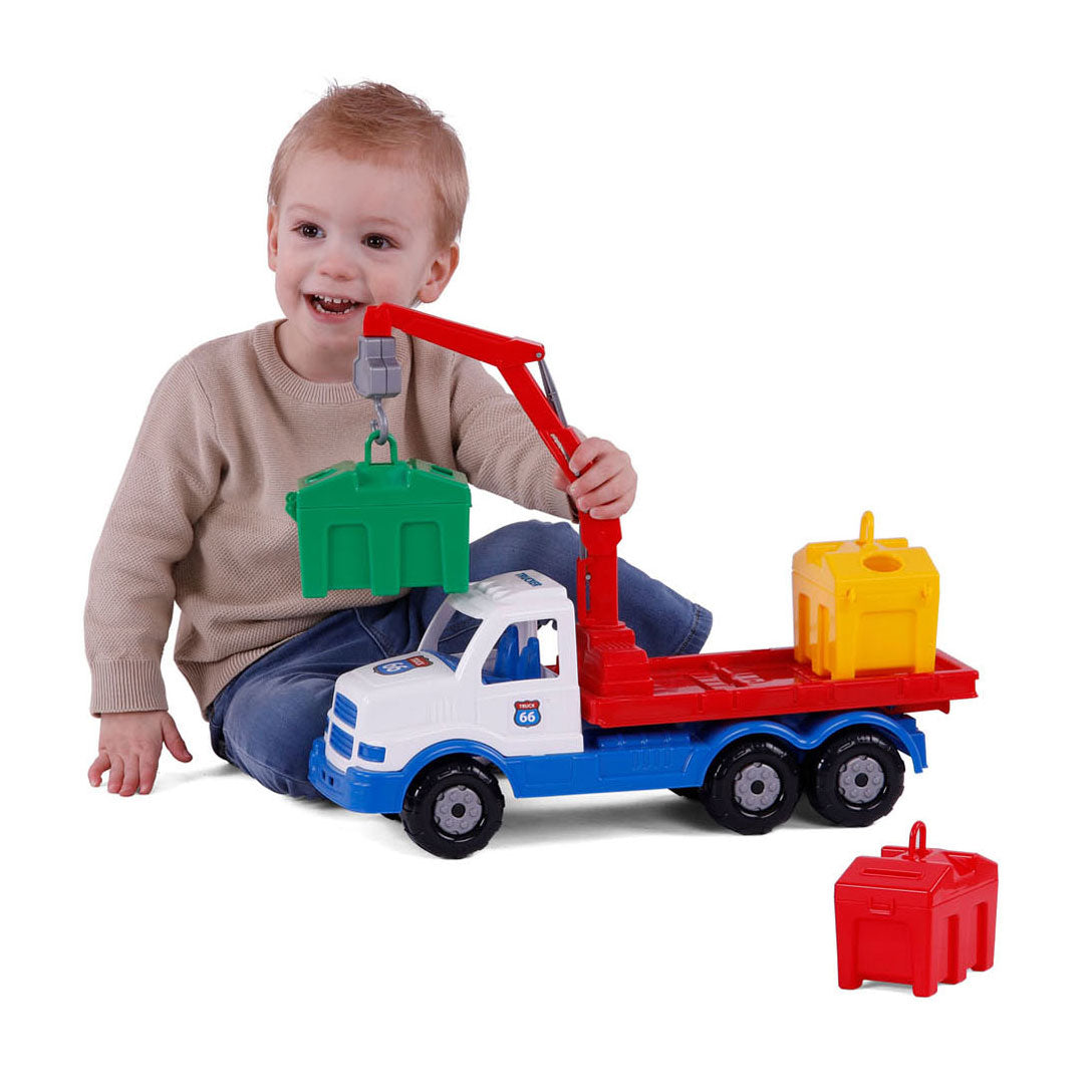 Cavallino Toys Cavallino XL Torped Container Truck, 47 cm