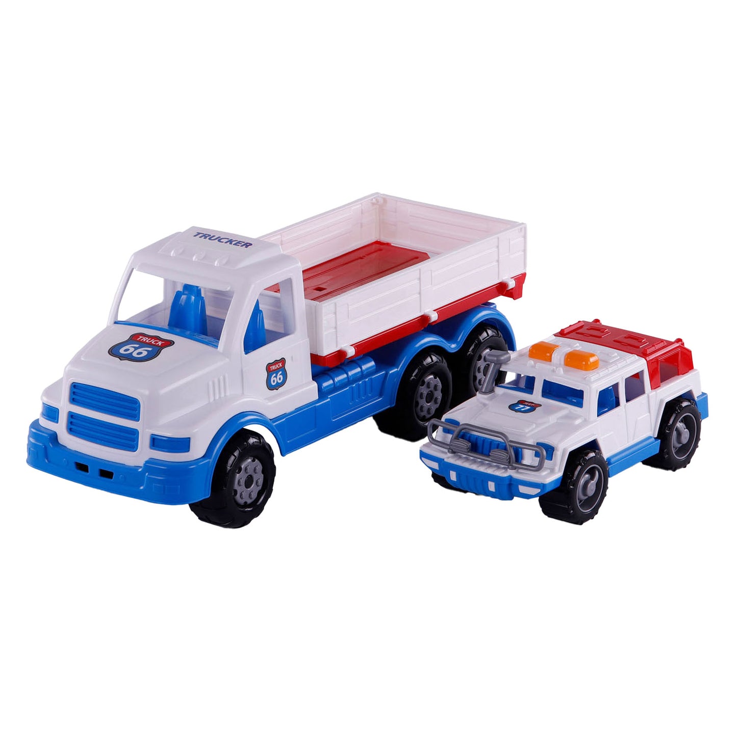 Cavallino Toys Cavallino XL Torpedo Truck con Jeep, 46.6 cm