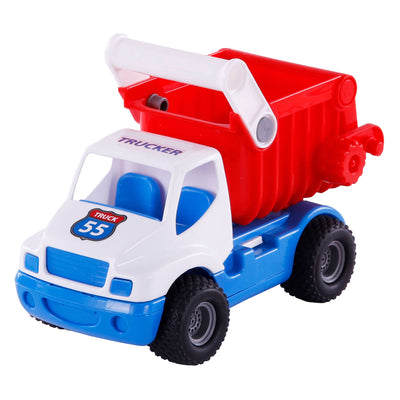 Cavallino Toys Cavallino Grip Kiepvrachtwagen con pneumatici in gomma, 26 cm