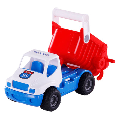 Cavallino Toys Cavallino Grip Kiepvrachtwagen con pneumatici in gomma, 26 cm
