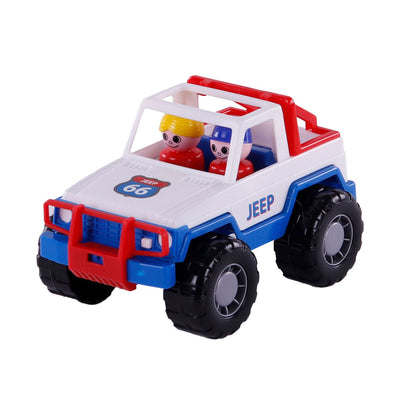 Cavallino Toys Jeep Cavallino con 2 figure di gioco