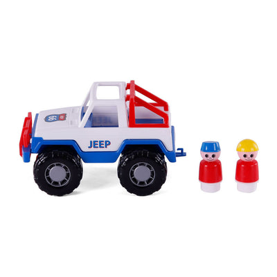 Cavallino Toys Jeep Cavallino con 2 figure di gioco