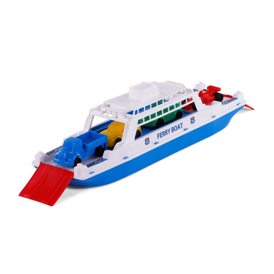 Cavallino Toys Cavallino Ferry con 4 auto, 45,5 cm