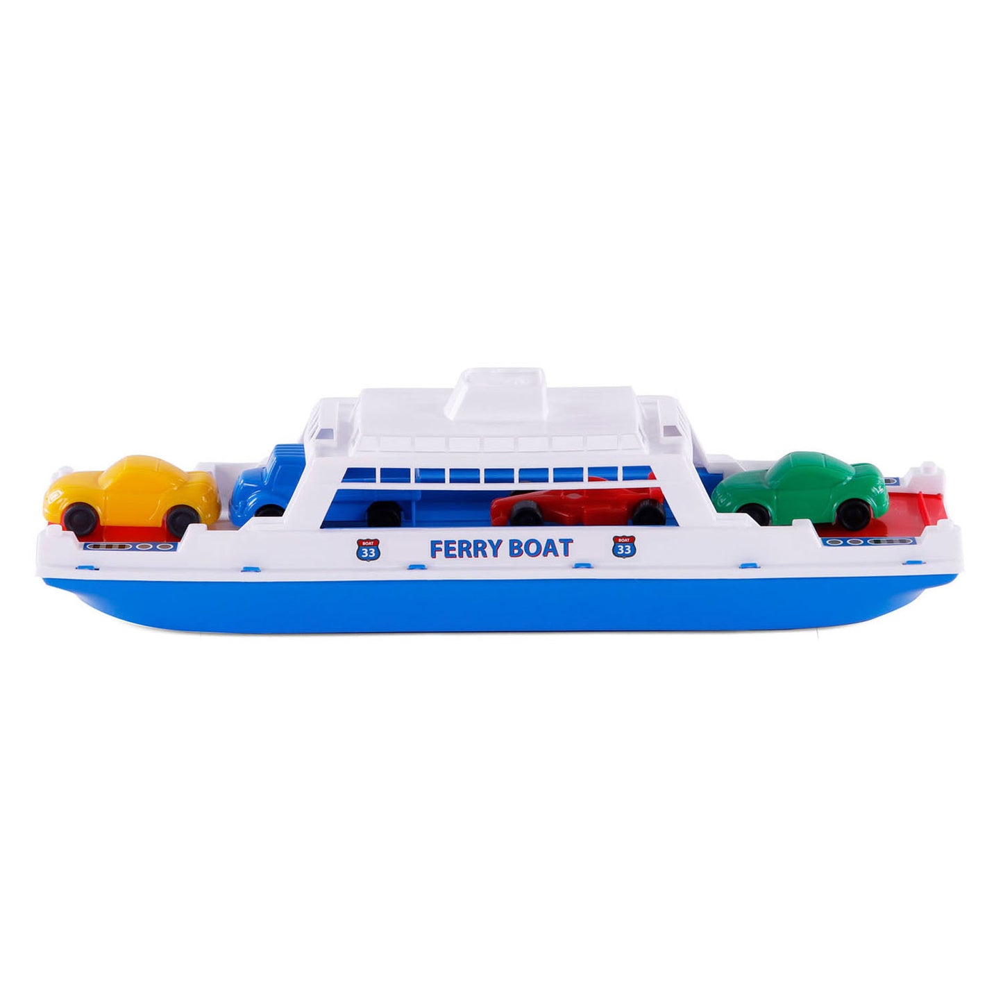 Cavallino Toys Cavallino Ferry con 4 auto, 45,5 cm