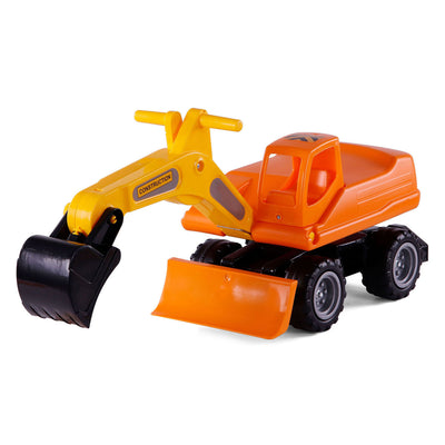 Cavallino Toys Cavallino Mega Excavator Walking Car Orange, 79 cm