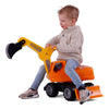 Cavallino Toys Cavallino Mega Excavator Walking Car Orange, 79 cm