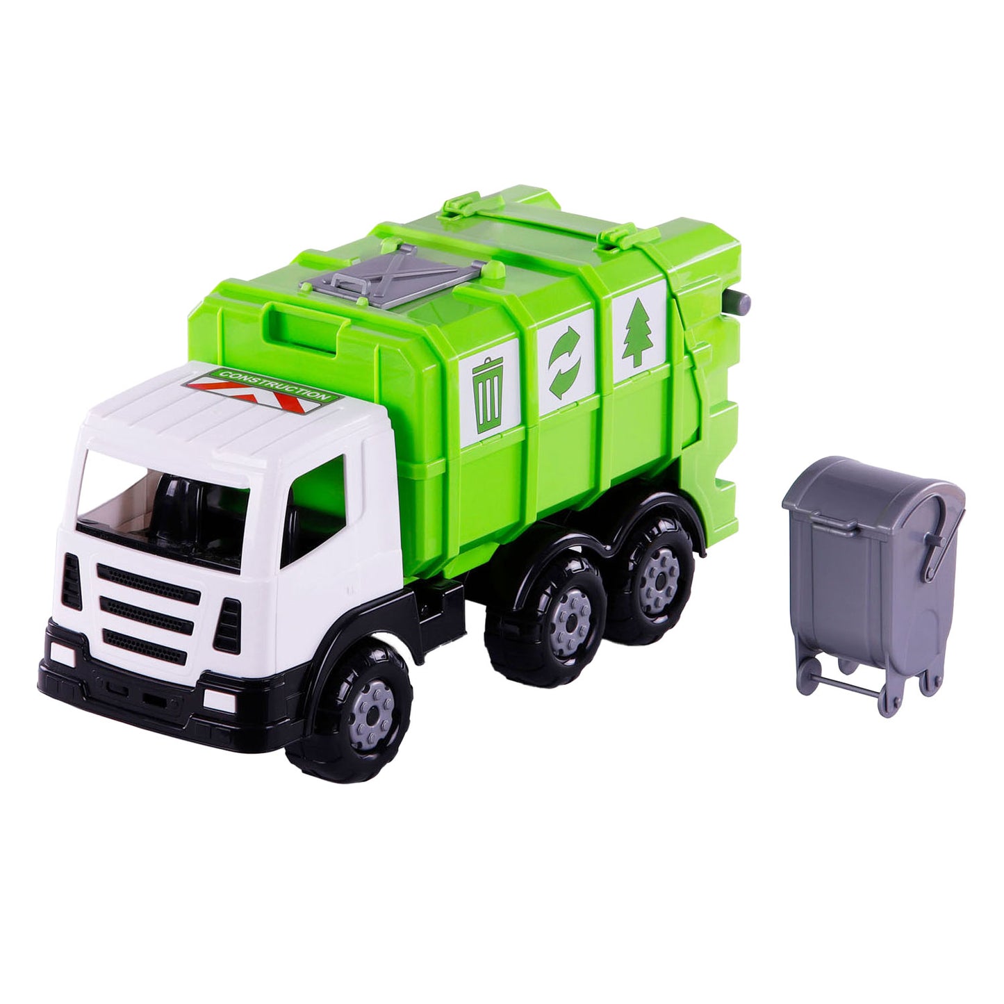 Cavallino Toys Cavallino XL Cambán de basura Verde, 42 cm