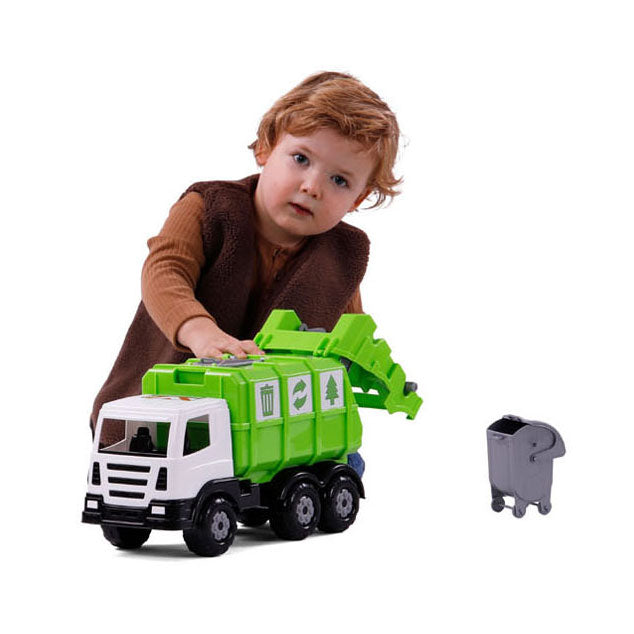 Cavallino Toys Cavallino XL Cambán de basura Verde, 42 cm