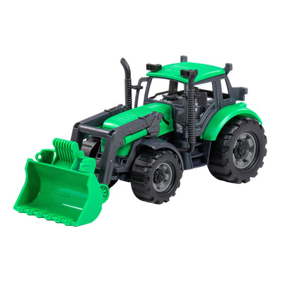 Cavallino Toys Tractor Cavallino con Green Shovel, Escala 1:32