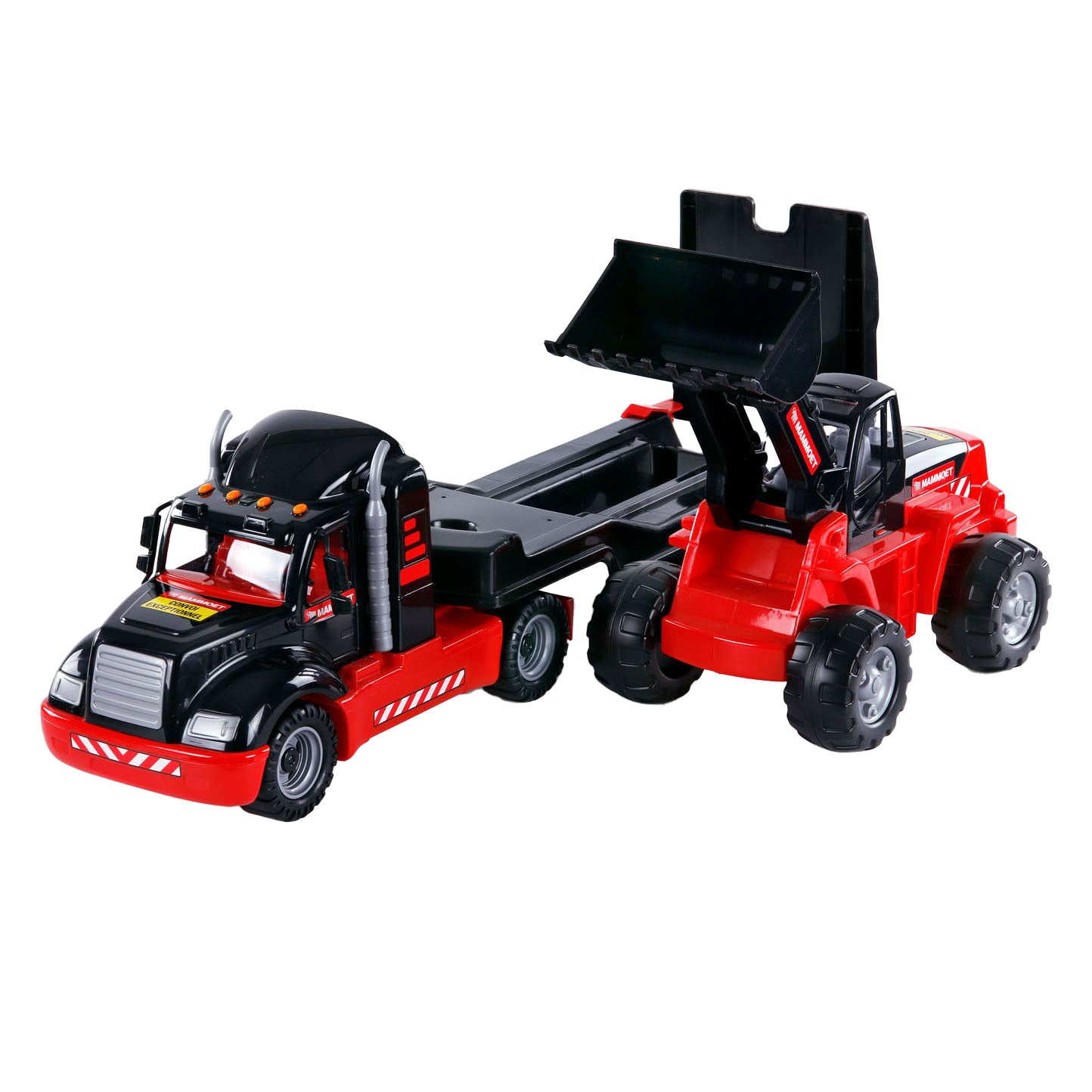 Cavallino Toys Cavallino Mammoet Torpedo camion con bulldozer, scala 1:16