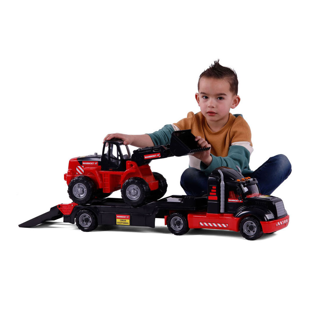Cavallino Toys Cavallino Mammoet Torpedo camion con bulldozer, scala 1:16