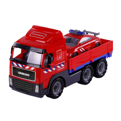 Cavallino Toys Cavallino Fire Truck and Fire Truck, Scala 1:16