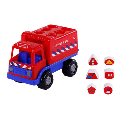 Cavallino Toys Cavallino antiguo Camión Forma con 6 cuadras, 26 cm