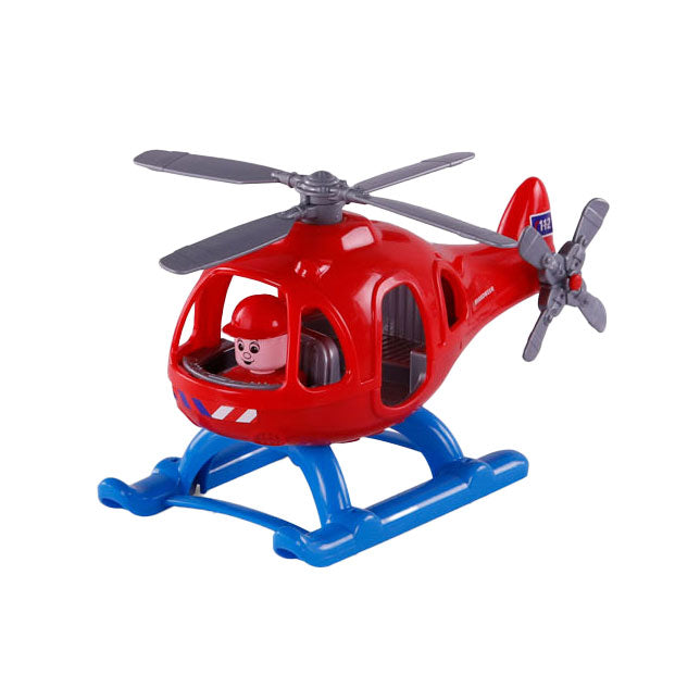 Cavallino Toys Cavallino Fire Brigade helicóptero con figura de juego, 29.5 cm