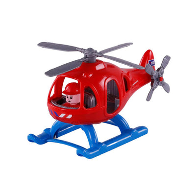 Cavallino Toys Cavallino Fire Brigade helicóptero con figura de juego, 29.5 cm