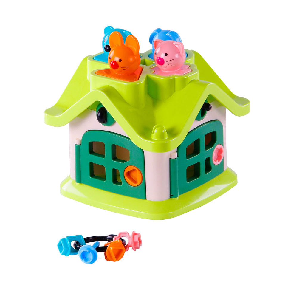 Cavallino Toys Cavallino House Vormstoof con llaves, 6dlg.