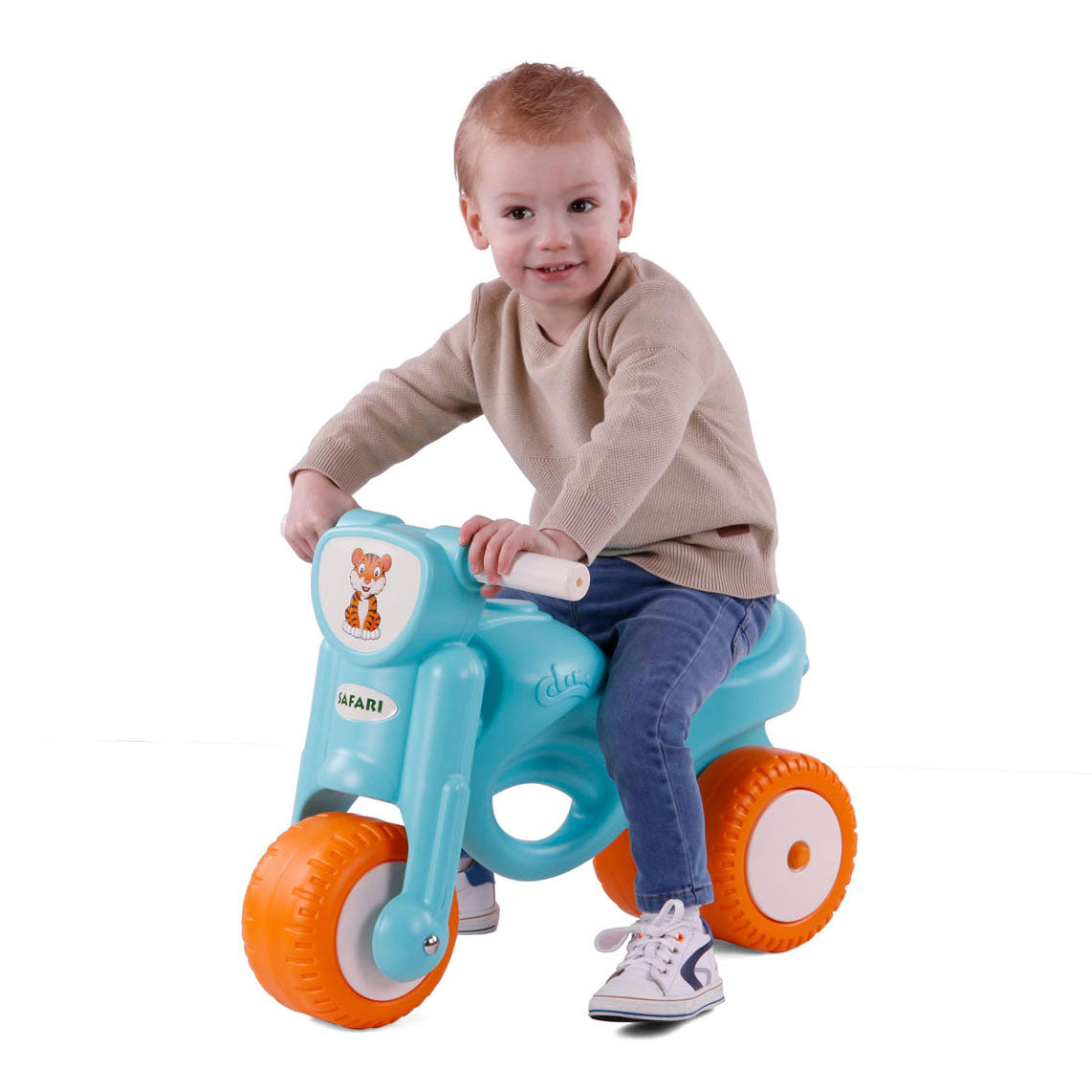 Giocattoli cavallino Cavallino Motor Blue Walking Bike