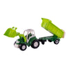 Cavallino Toys Cavallino XL Tractor Groen met Kiep Aanhangwagen, 86,5cm