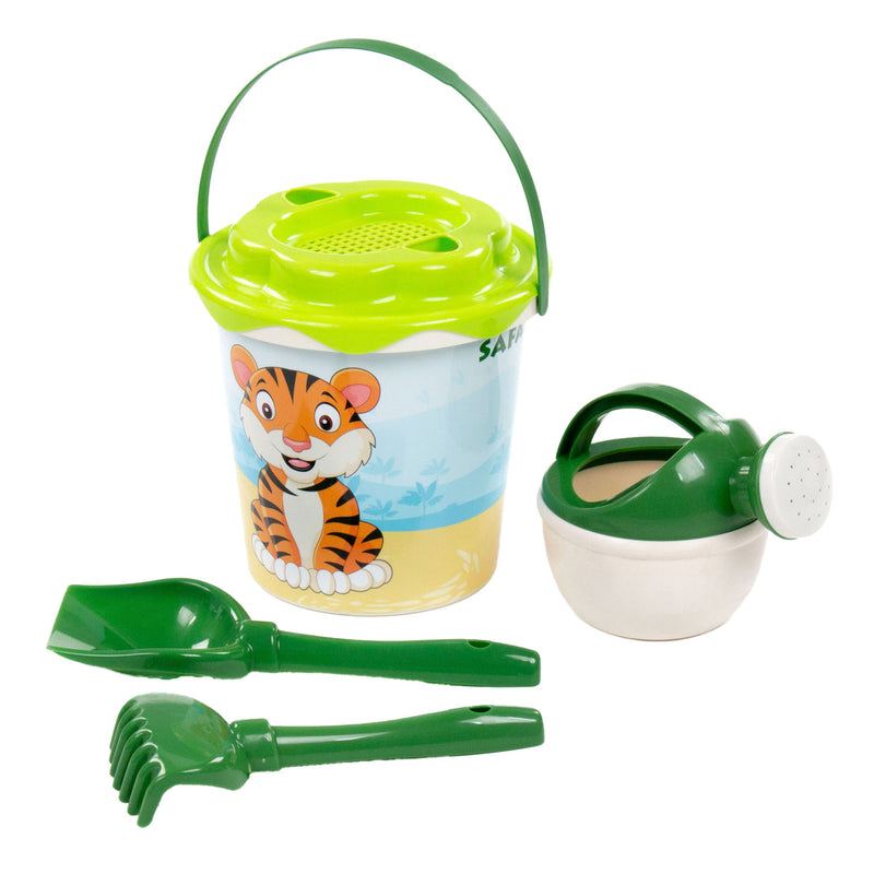 Gavallino Toys Cavallino XL secchio set verde con annaffiatoio, 5dlg.