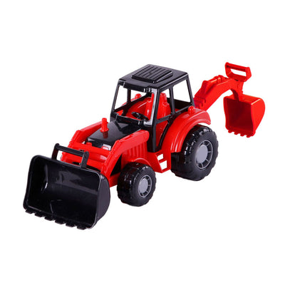 Cavallino Toys Cavallino Junior Graafmachine Tractor Blauw