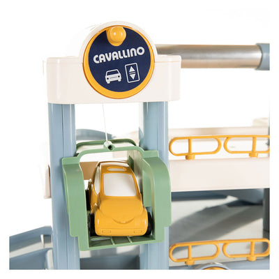 Cavallino Garage di lusso con auto dei colori pastello