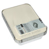 Papstar bandejas aluminio+dks 21x15x3 10uds