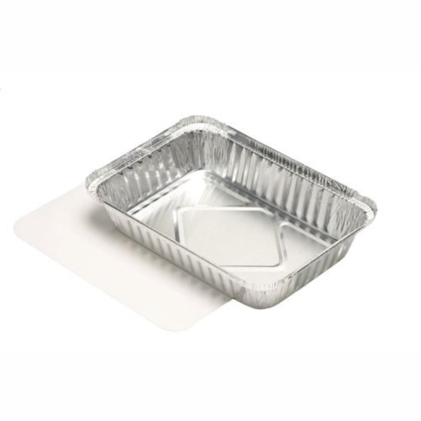 Papstar bandejas aluminio+dks 21x15x3 10uds