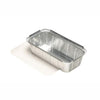 Ciotole Papstar in alluminio 1lt con coperchio10 pz