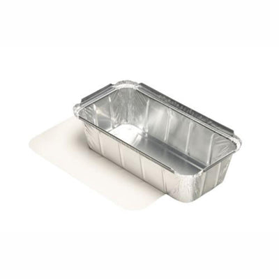 Cuencos Papstar aluminio 1lt con tapa10uds