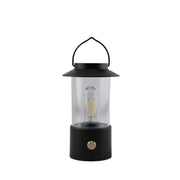 Anna's collection led lantaarn zwart 24x9cm op usb - afbeelding 1