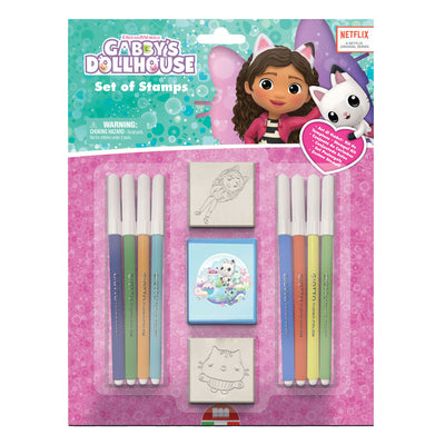 Conjunto de sellos Multiprint Gabby's Dollhouse, 11dlg.